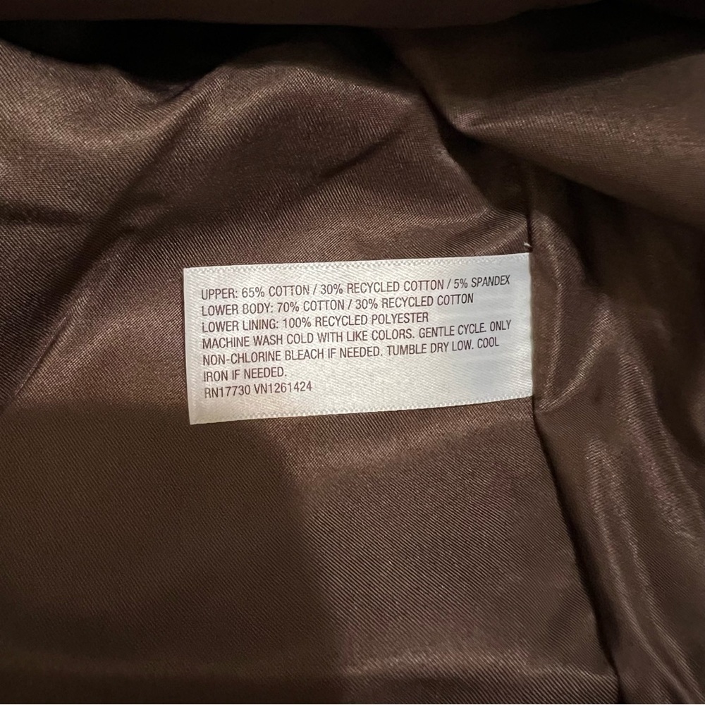 ❤️3/$15 NWT Wild Fable Women's Mini Babydoll Dress- Dark Brown (S) - Picture 7 of 8